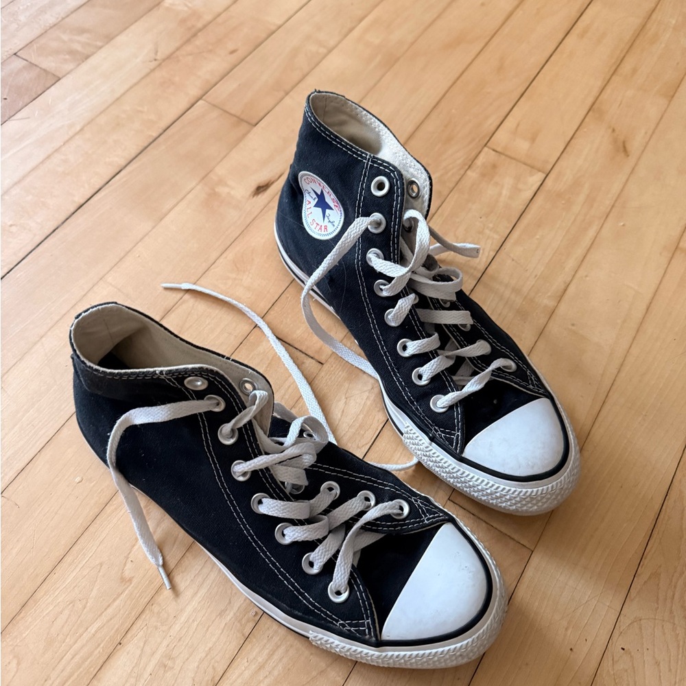 Converse Black High-Top Sneakers